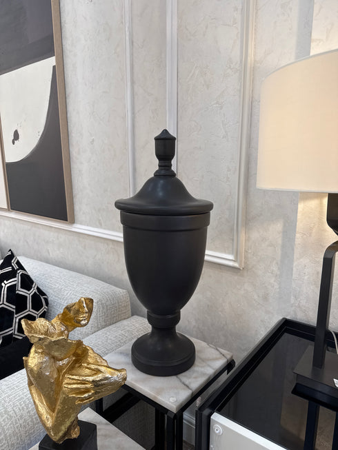 Matte Black Demur Jar